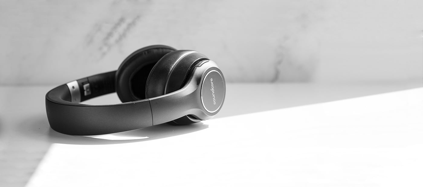 Audífonos Bluetooth Over-Ear Soundcore Vortex. Sonido impresionante y comodidad excepcional creando la mejor experiencia en sonido y calidad.