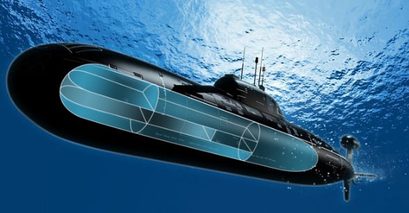 Estructura inspirada en submarinos